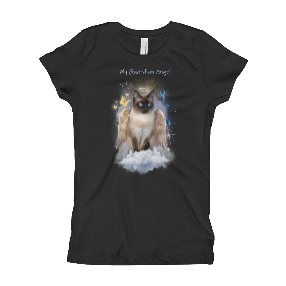 Bengal Cat Guardian Angel Kitty T-Shirt – Halos and Pawprints