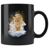 Ginger Kitten Guardian Angel Mug