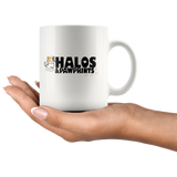 Halos and Pawprints Support Mug