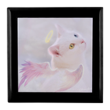 Heavenly Angel Kitty Cat Jewelry Box