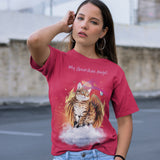 Bengal Cat Guardian Angel Kitty T-Shirt