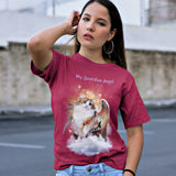 Calico Cat Guardian Angel Kitty T-Shirt