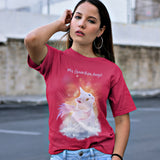 Heavenly Cat Guardian Angel Kitty T-Shirt