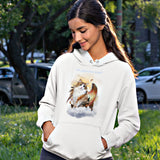 Calico Cat My Guardian Angel Kitty Hoodie