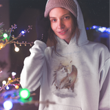 Calico Cat My Guardian Angel Kitty Hoodie