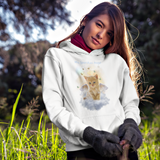 Ginger Kitten Guardian Angel Kitty Hoodie