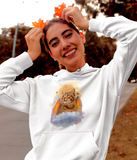 Guardian Angel Kitty Tabby Cat Hoodie