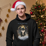 Guardian Angel Kitty Tuxedo Cat Hoodie