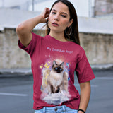 Siamese Cat Guardian Angel Kitty T-Shirt