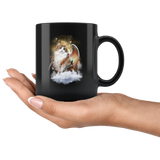 Calico Cat Guardian Angel Kitty Mug