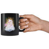 Heavenly Guardian Angel Kitty Mug