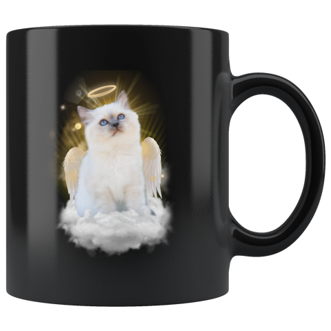 Siamese Kitten Angel Kitty Mug