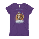 Guardian Angel Kitty Bengal Cat Girls T-Shirt