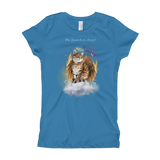 Guardian Angel Kitty Bengal Cat Girls T-Shirt