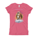 Guardian Angel Kitty Bengal Cat Girls T-Shirt