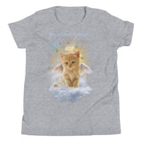 Ginger Kitten Guardian Angel Kitty Girls T-Shirt