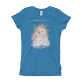 Guardian Angel Kitty Heavenly Cat Girls T-Shirt