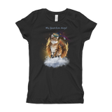 Guardian Angel Kitty Bengal Cat Girls T-Shirt