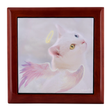 Heavenly Angel Kitty Cat Jewelry Box