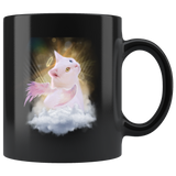 Heavenly Guardian Angel Kitty Mug